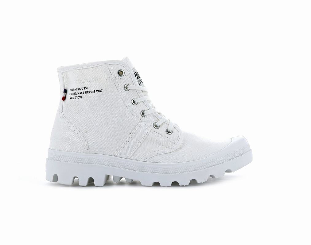 Palladium Pallabrousse Legion Women's Boots White (VRHQ57164)